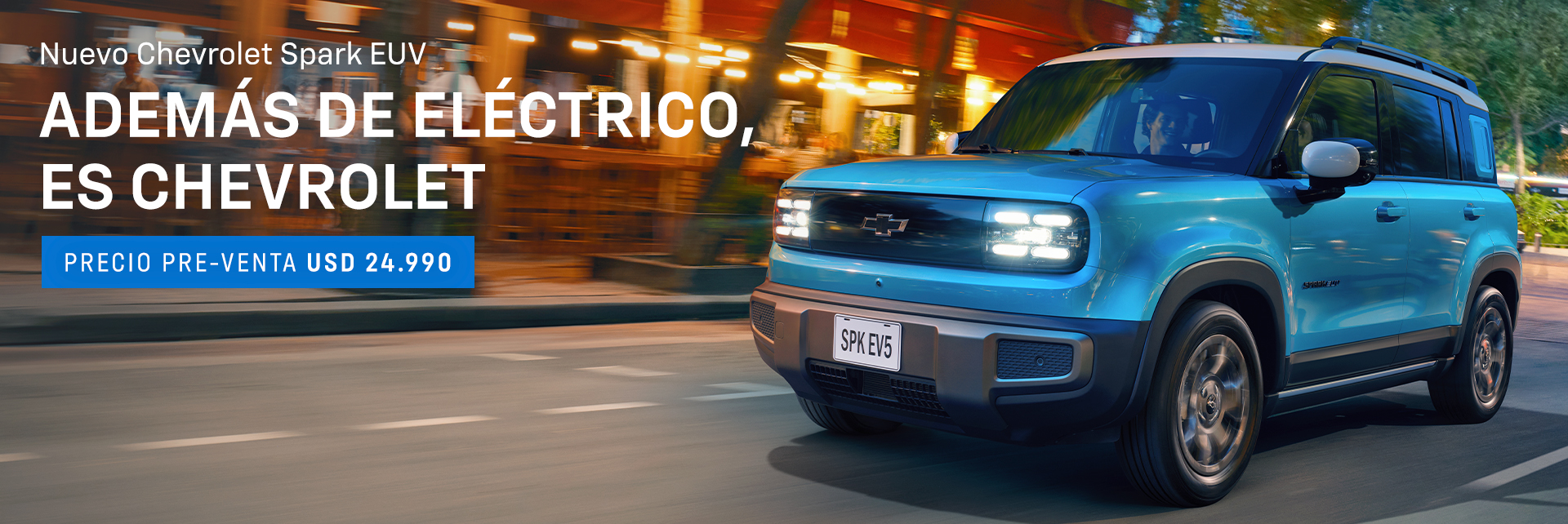 Chevrolet Spark EUV 2026 - PREVENTA hero image