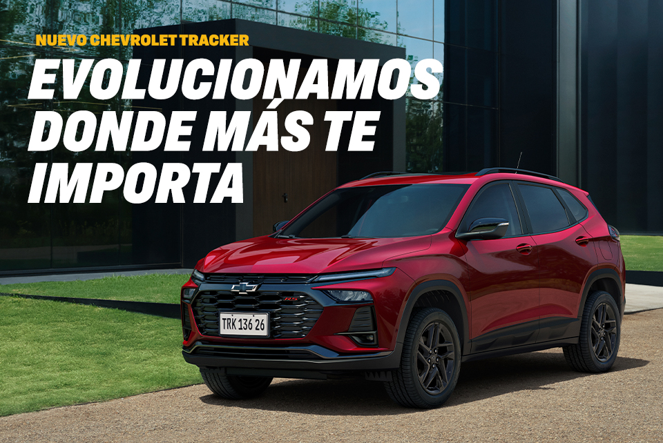 Chevrolet Tracker 2026 hero image