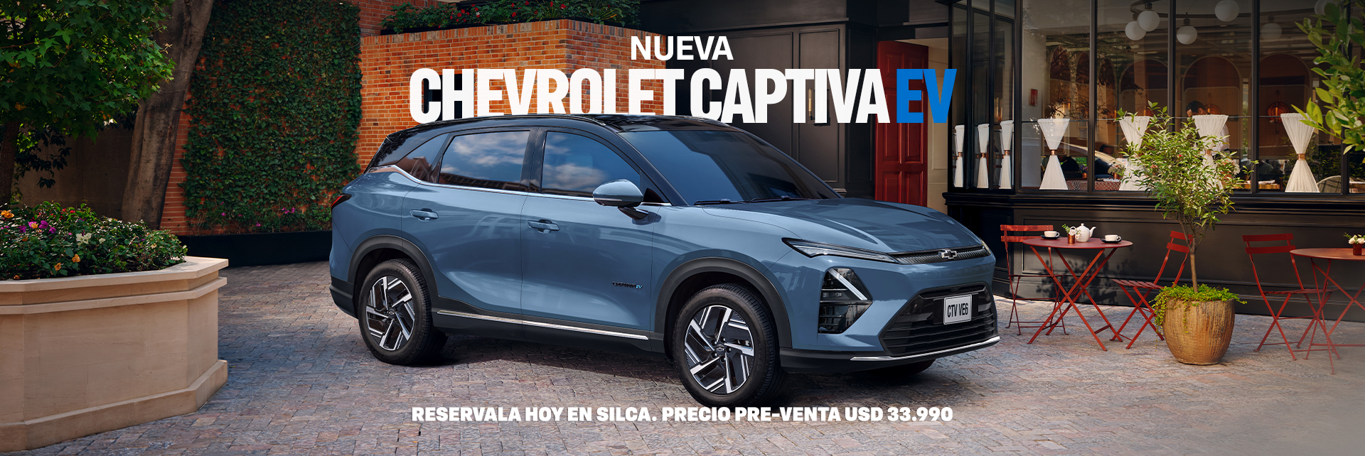 Chevrolet Captiva EV 2026 - PREVENTA hero image