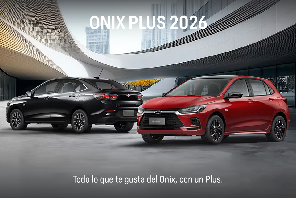 Chevrolet Onix Plus 2026 hero image