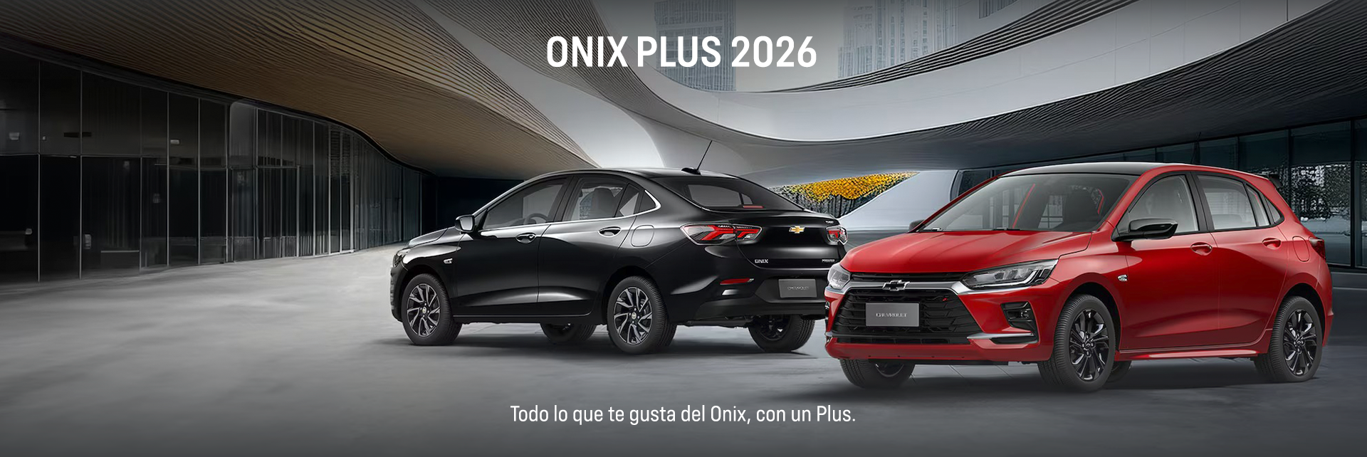 Chevrolet Onix Plus 2026 hero image